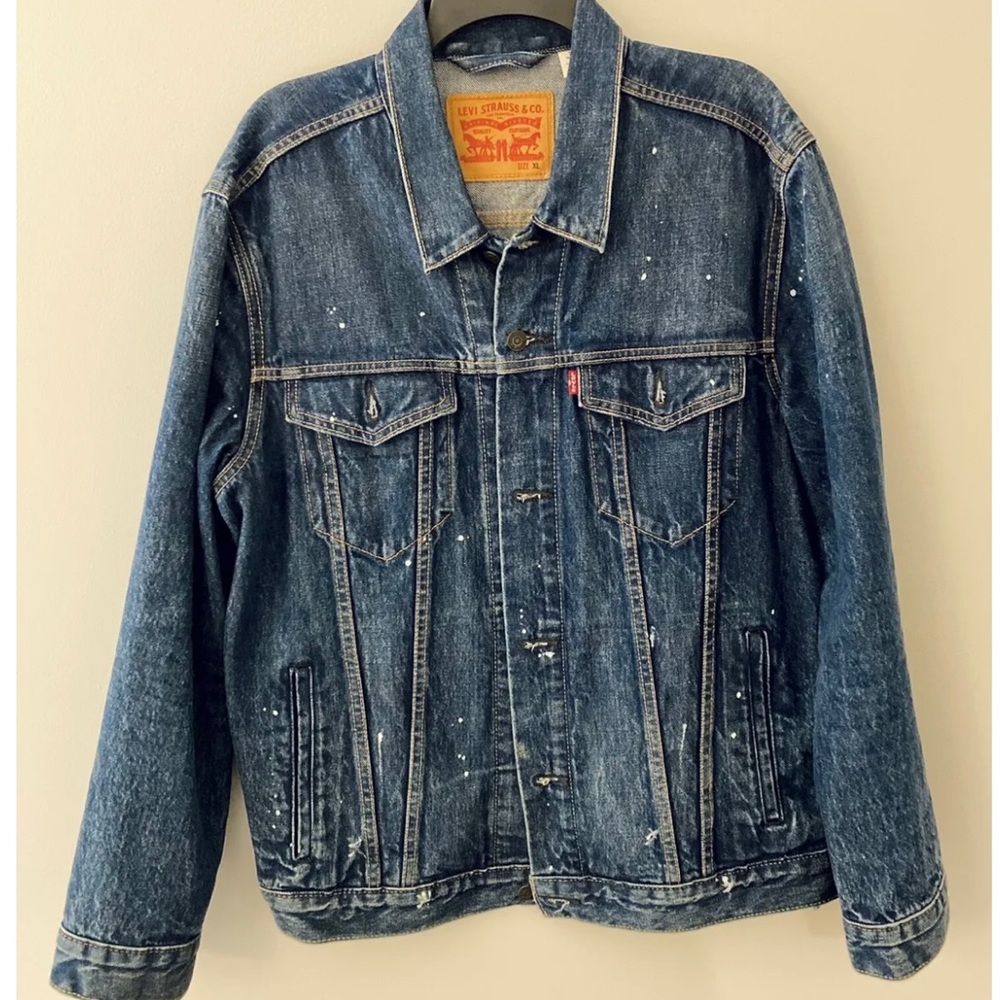 Levi’s Paint Splattered Jacket